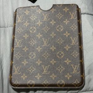 Louis Vuitton Brown and Tan Monogram Sleeve